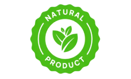 Plant based natural formula badge